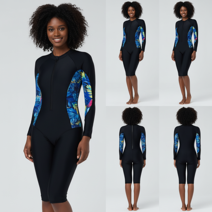 Lady full body swimsuit